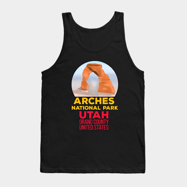 Arches National Park Utah Grand County United States Tank Top by DiegoCarvalho